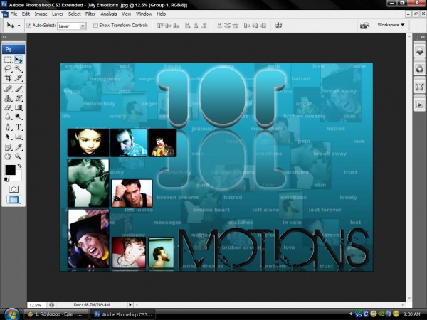 Creation of 101 Emotions: Step 4